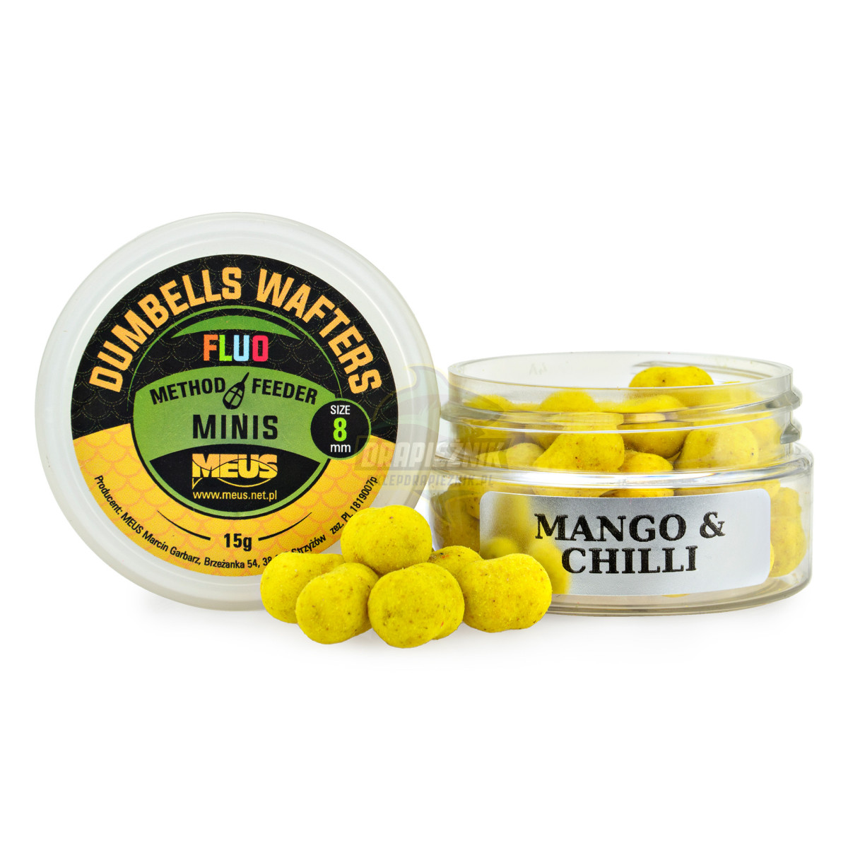 Waftersy Meus Dumbells Wafters Fluo Minis Mm Mango Chilli Sklep