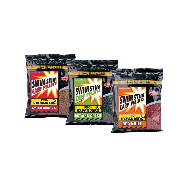 Pellet Dynamite Baits Swim Stim Carp Pellets Pro Expanders G Red