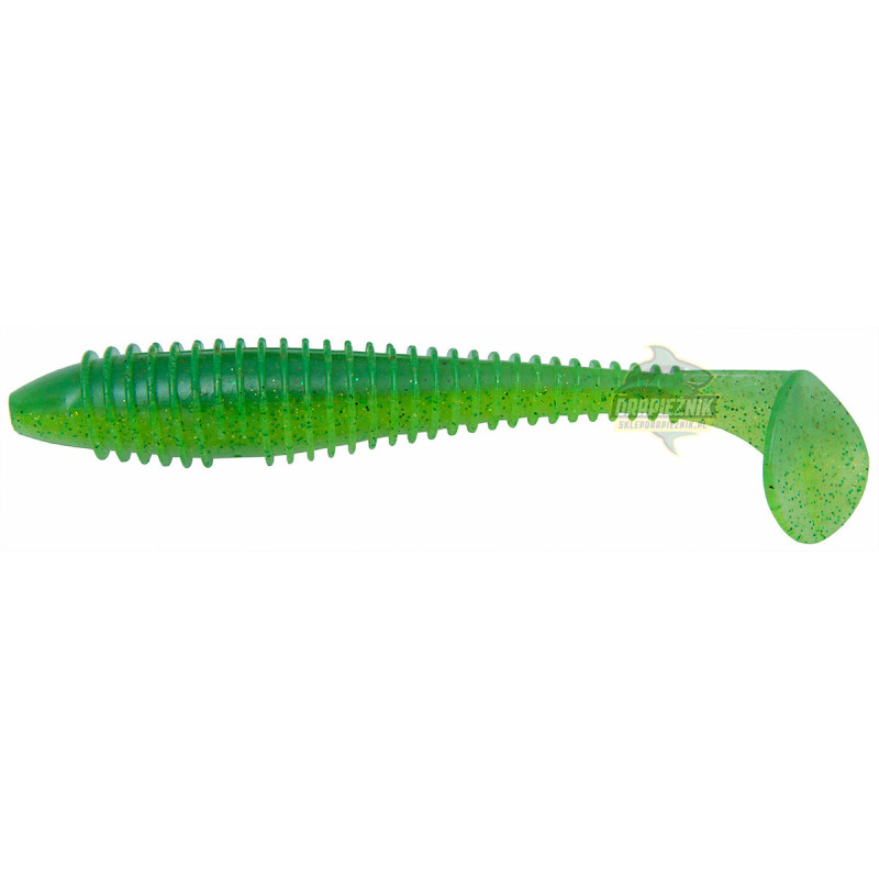 Keitech Swing Impact FAT 3.8'' 9.6cm - 424T Lime Chartreuse
