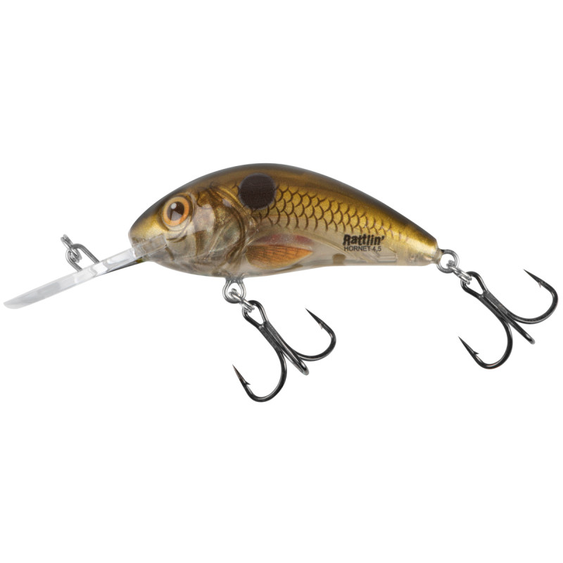 QRH538 Wobler Salmo Rattlin Hornet 5,5cm Floating - Pearl Shad Clear