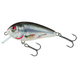 QBU017 Wobler Salmo Butcher 5,0cm Floating - Holographic Real Dace