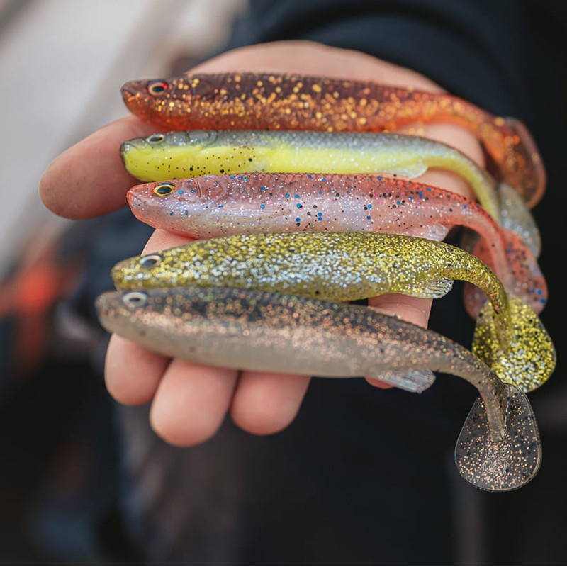 Zestaw gum Savage Gear Fat Minnow T-Tail - Clearwater MIX