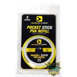 Siatka zapasowa Avid PVA Pocket Stick PVA Refill - 22.5mm