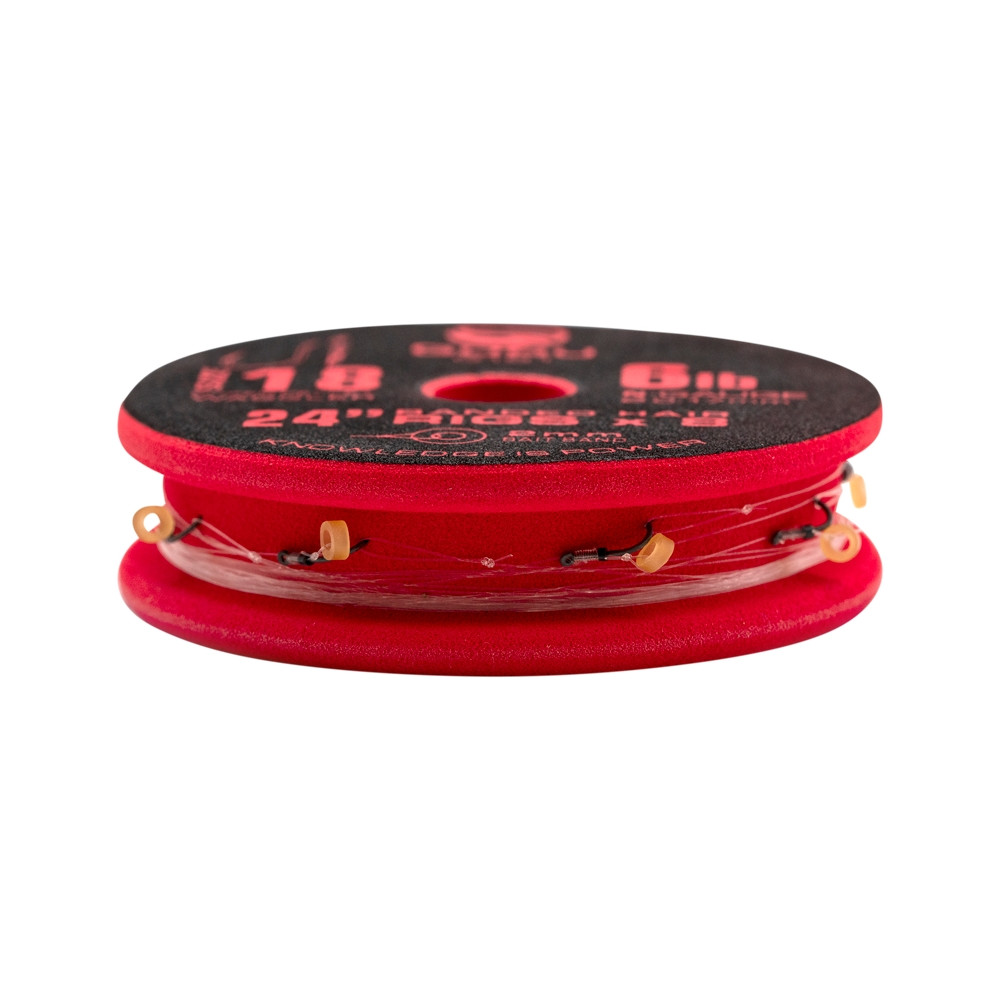 Przypony Guru Super Pellet Waggler Banded Hair Rigs 60cm - roz.12