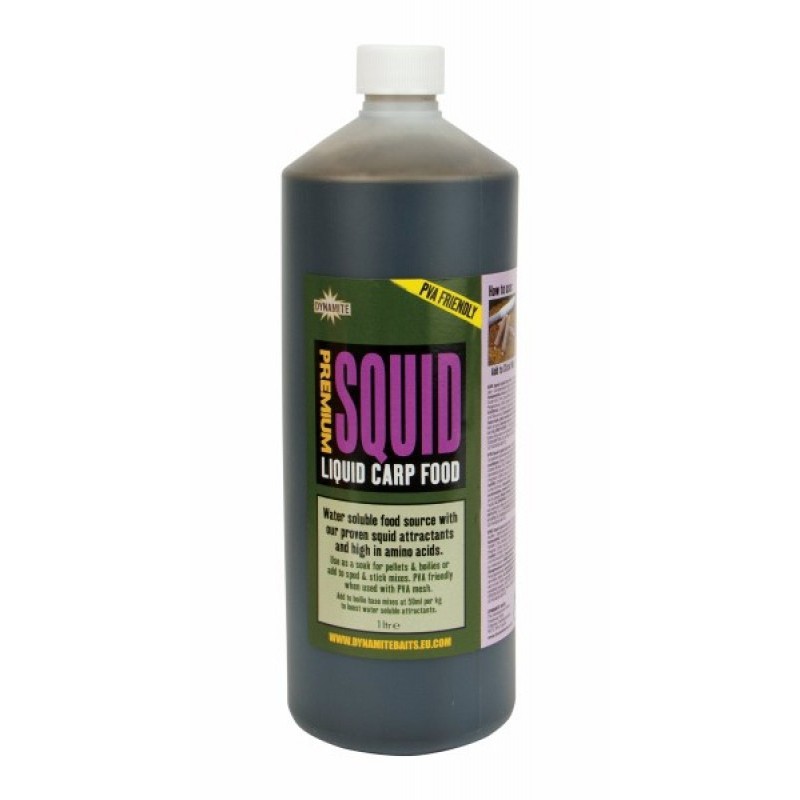 Liquid Carp Food Dynamite Baits 1l - Squid