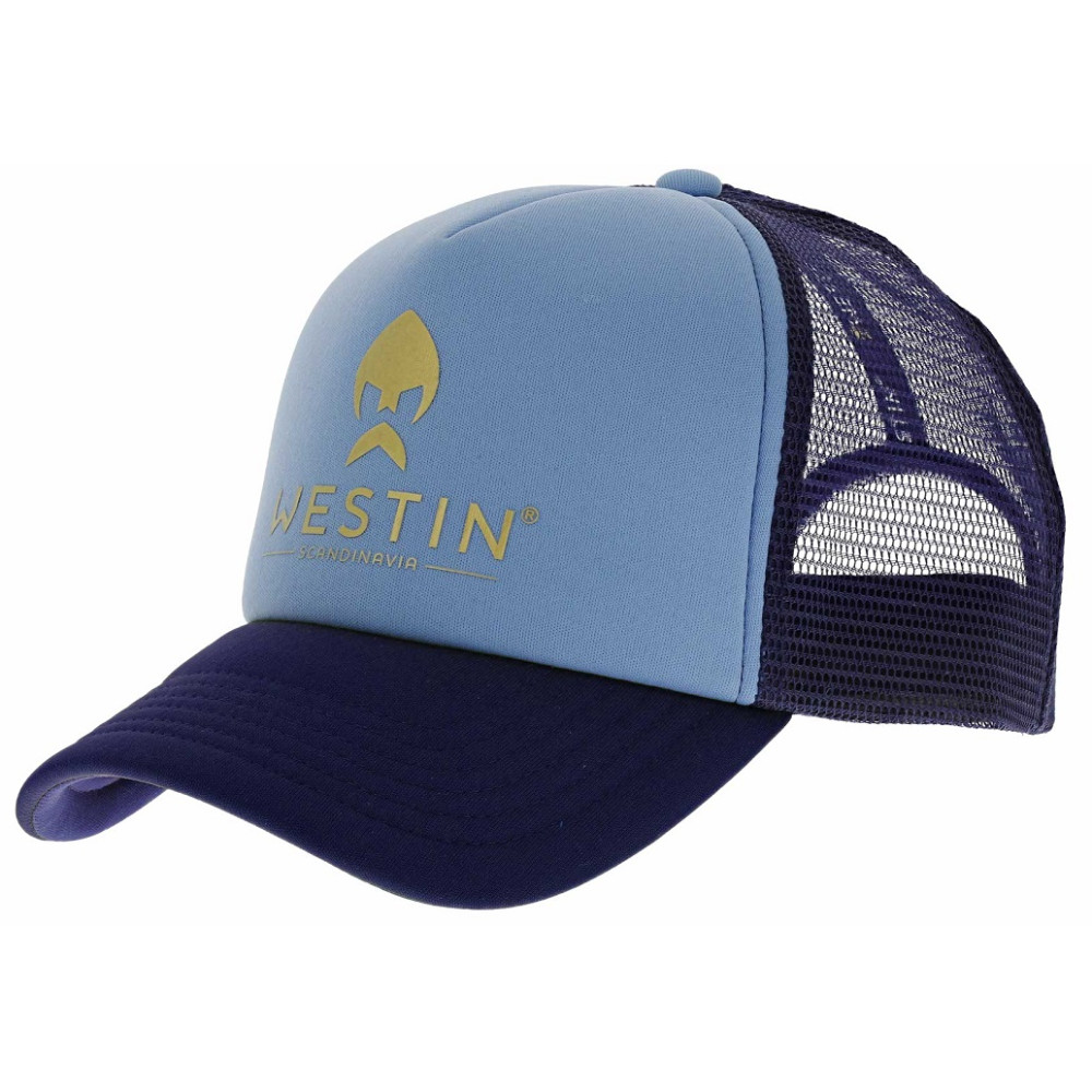 Westin Vintage Trucker Cap - Grigio Muschio, Unica Misura, Retro In Rete E Chiusura A Scatto