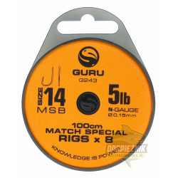 Przypony Guru MSB Match Special Rigs 100cm