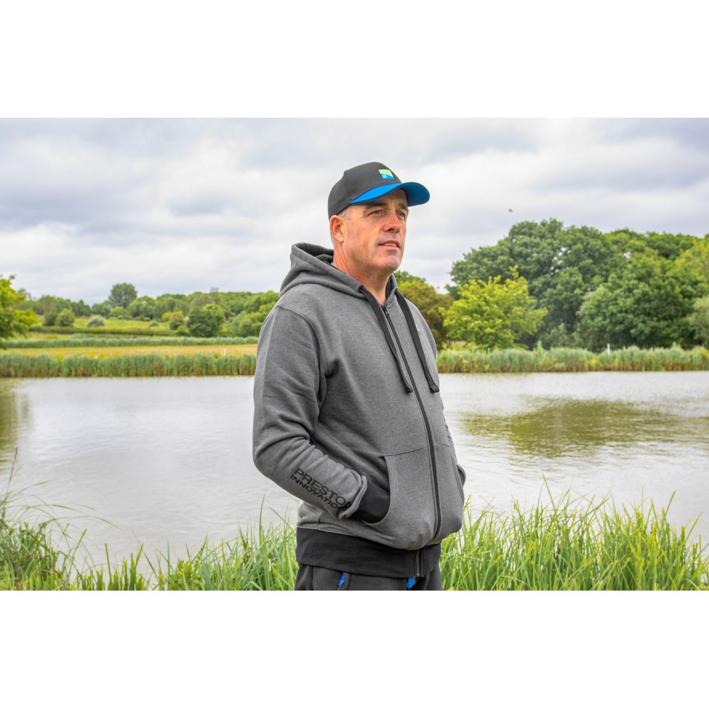 Bluza Preston Grey Zip Hoodie 2022