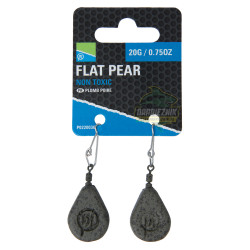 Ciężarki Preston Flat Pear Leads