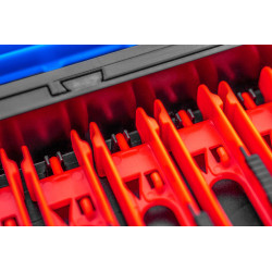 P0020088 Drabinka Preston Interlok Slider Winder 13cm 1 SZTUKA - CZERWONA