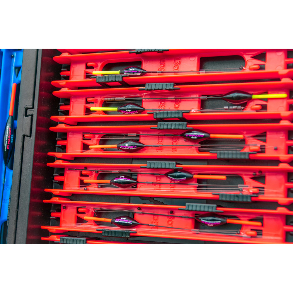 P0020088 Drabinka Preston Interlok Slider Winder 13cm 1 SZTUKA - CZERWONA