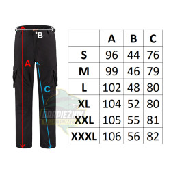 Spodnie Guru Polar Match Kombats Black