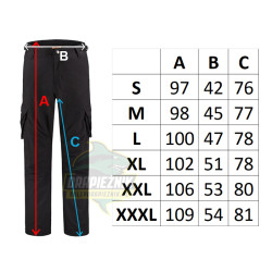 Spodnie Guru Match Kombats Black