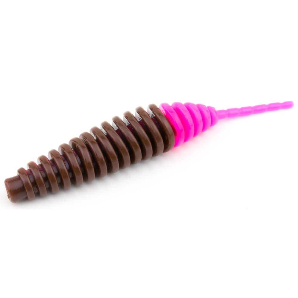 FishUp Tanta 1.5" - 139 Earthworm/Hot Pink (CHEESE)