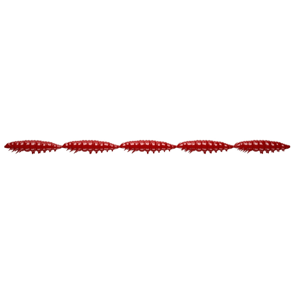 Libra Lures Larva Multi 5 x 2.5cm - 021 / RED