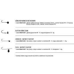 Libra Lures Larva Multi 5 x 2.5cm