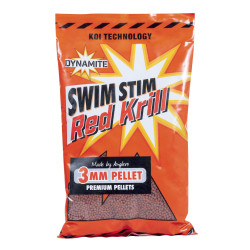Pellet Dynamite Baits Swim Stim Carp Pellets 900g - Red Krill 3mm
