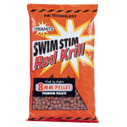DY216 Pellet Dynamite Baits Swim Stim Carp Pellets 900g - Red Krill 8mm