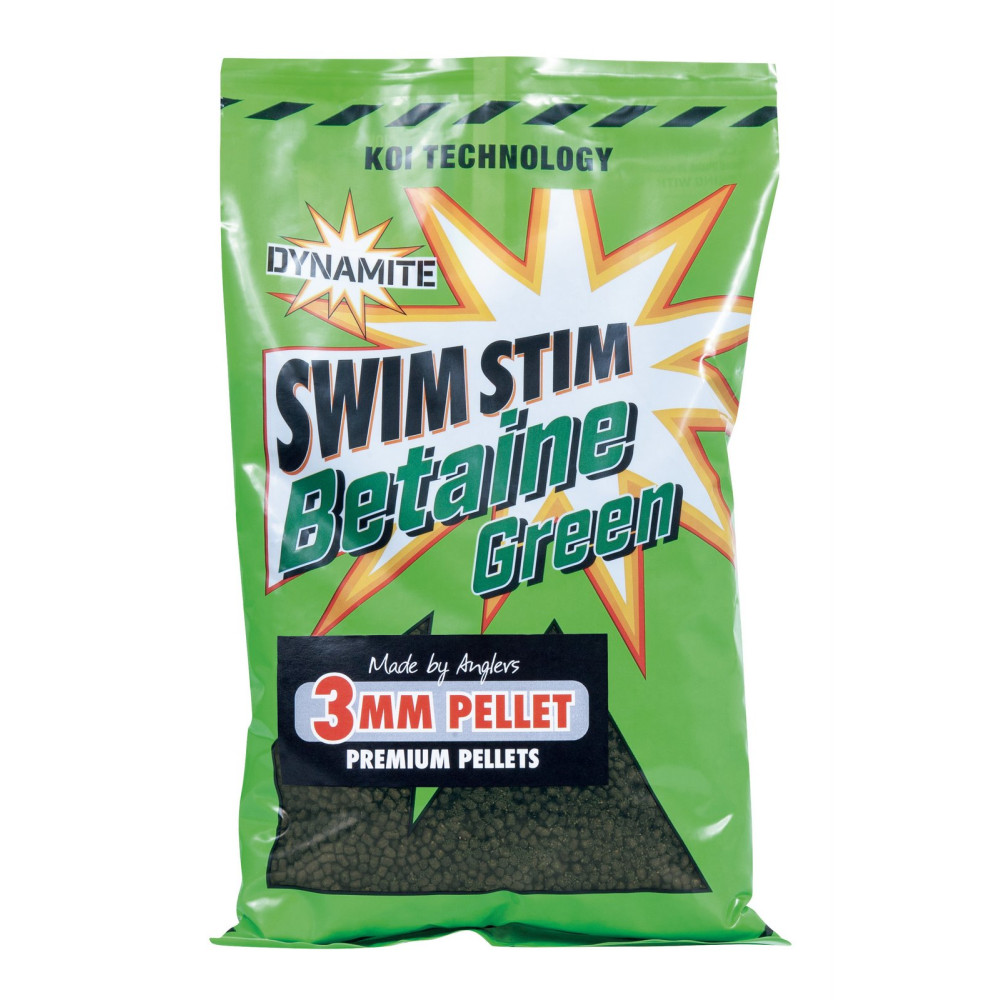 Pellet Dynamite Baits Swim Stim Carp Pellets 900g - Betaine Green 3mm