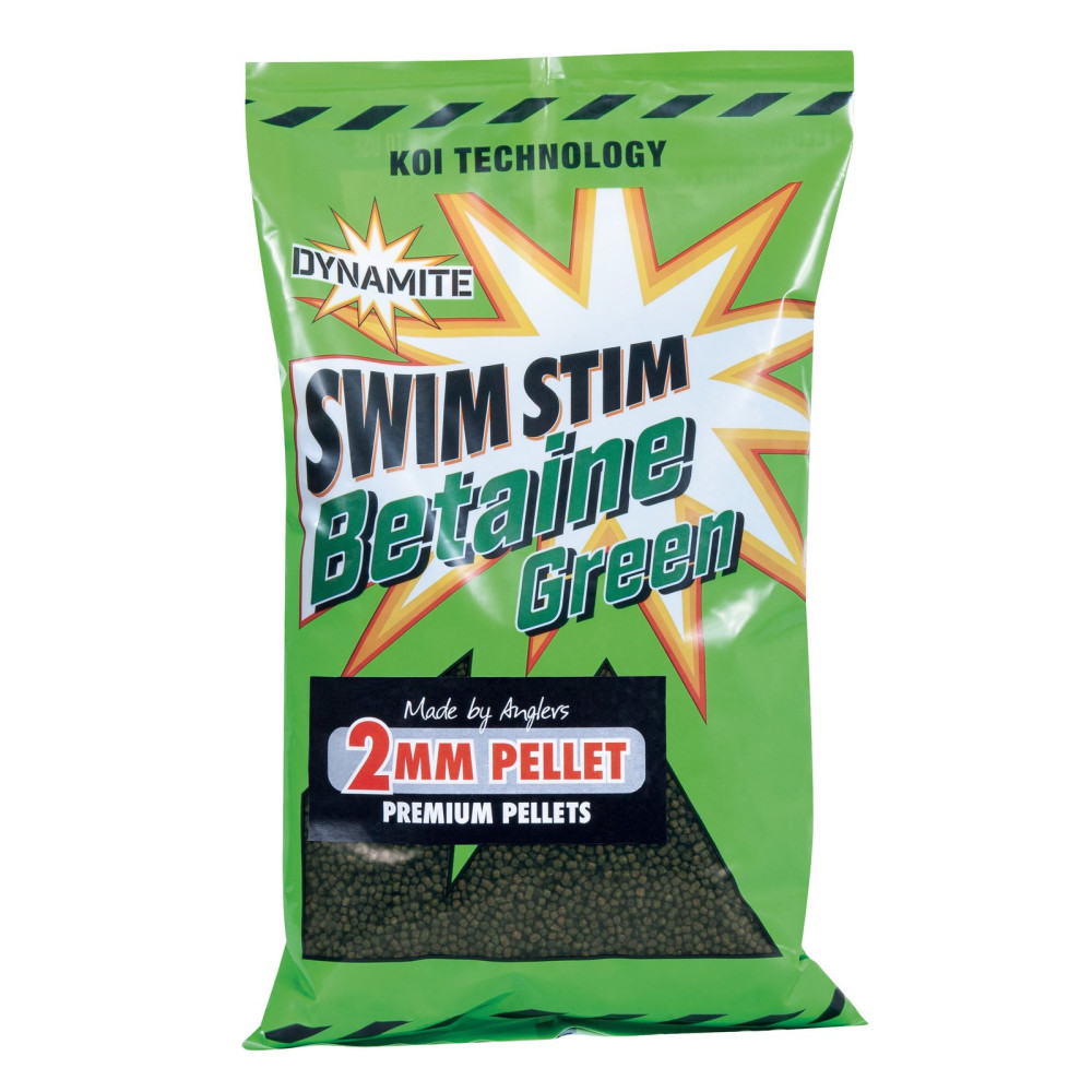 Pellet Dynamite Baits Swim Stim Carp Pellets 900g - Betaine Green 2mm