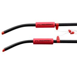 ZXMSD90 Kijki pomiarowe Flagman Measuring Sticks With Drill Black/Red Eva 90cm