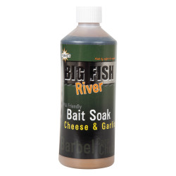 Dynamite Baits Big Fish River Bait Soak 500ml - Cheese & Garlic