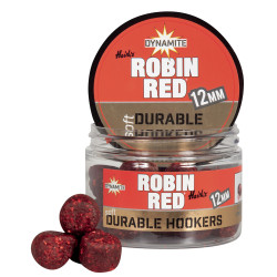 Dynamite Baits Soft Durable Hookers 12mm - Robin Red
