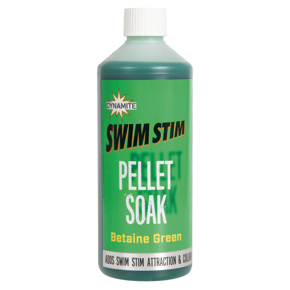 Dynamite Baits Swim Stim Pellet Soak 500ml - Betaine Green