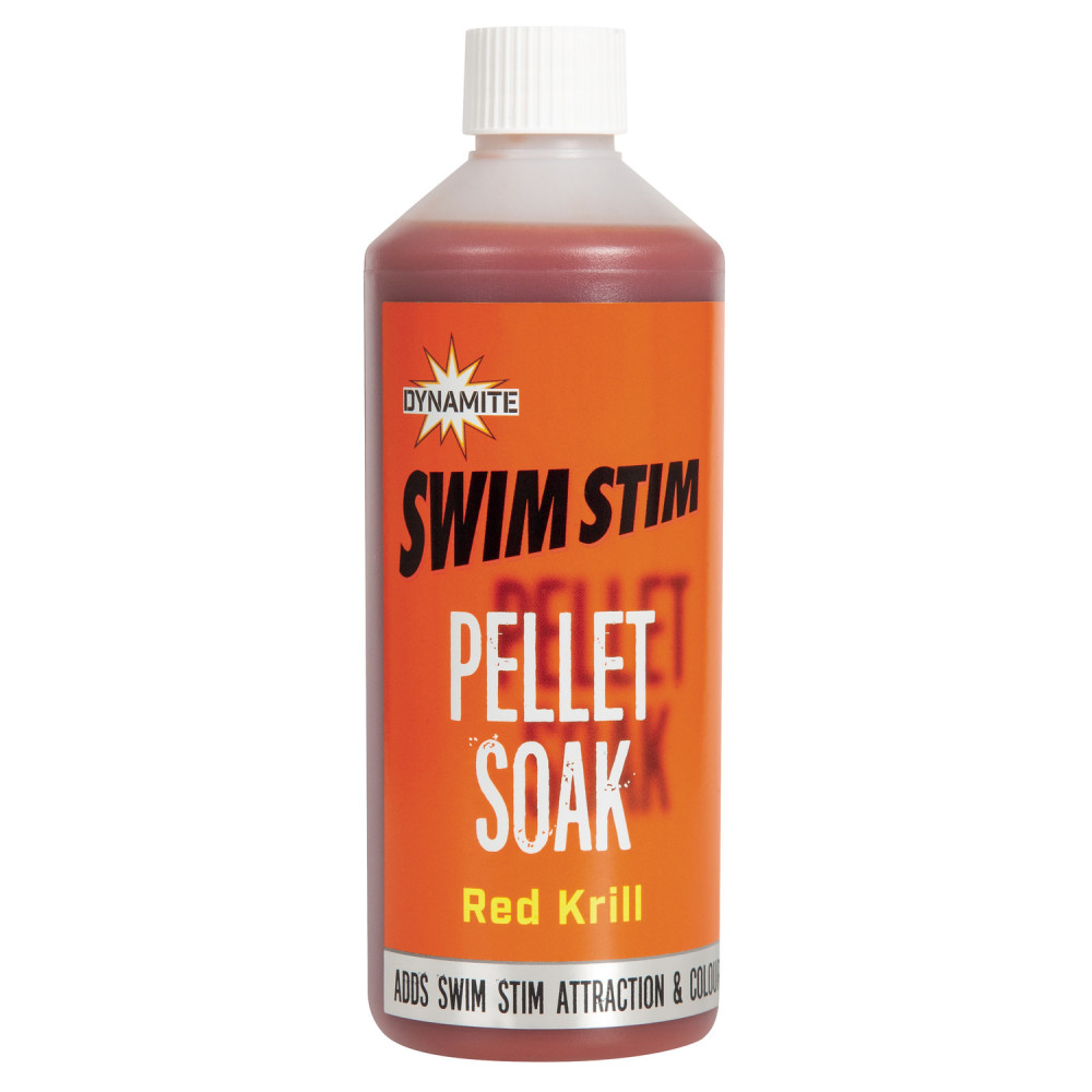 Dynamite Baits Swim Stim Pellet Soak 500ml -  Red Krill