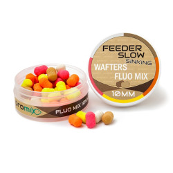 Przynęty Promix Feeder Slow Sinking Wafters - Fluo Mix 10mm
