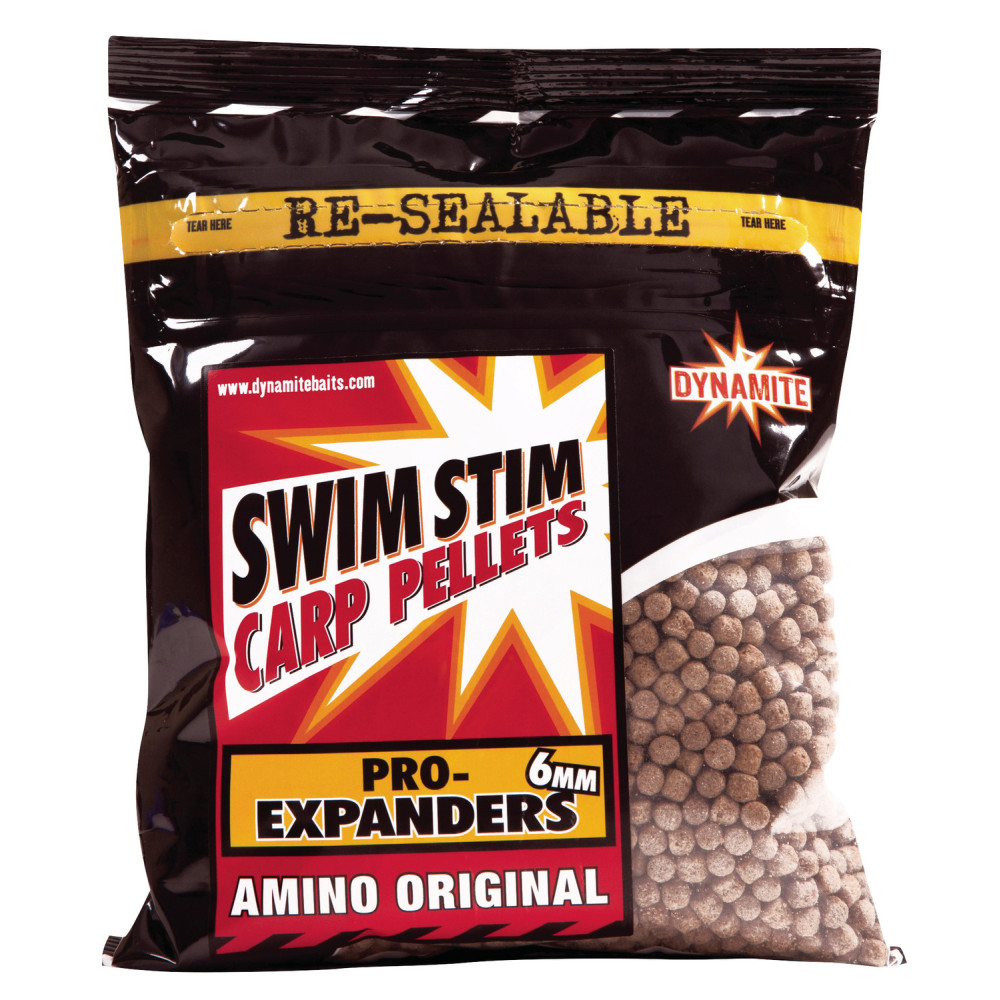 Swim Stim Carp Pellets PRO-EXPANDERS 350g - Amino Original 6mm