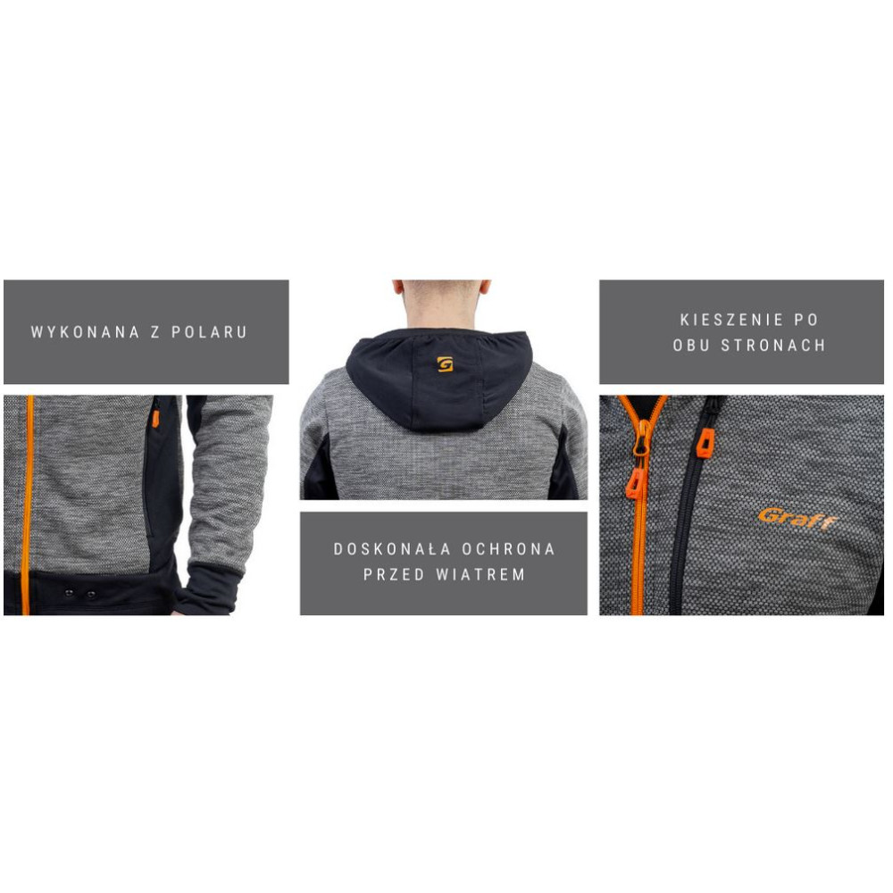 Bluza polarowa Graff 223-P-BL-8