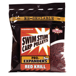 Swim Stim Carp Pellets PRO-EXPANDERS 350g - Red Krill 4mm