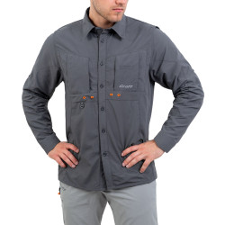 Koszula przeciwsłoneczna Graff 807-KO-CL-2 UPF50 - grafitowa