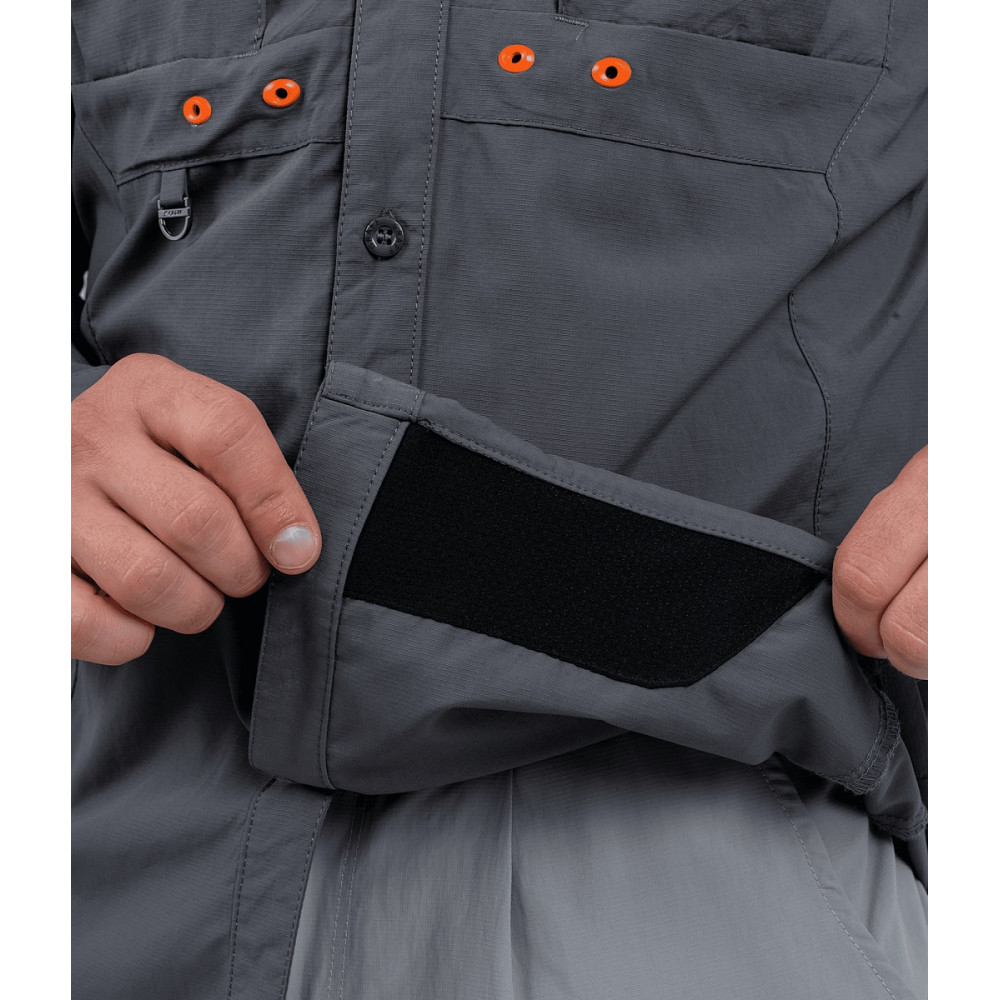 Koszula przeciwsłoneczna Graff 807-KO-CL-2 UPF50 - grafitowa