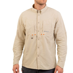 Koszula przeciwsłoneczna Graff 807-KO-CL-10 UPF50 - beżowa