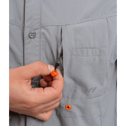 Koszula przeciwsłoneczna Graff 807-KO-CL-12 UPF50 - szara