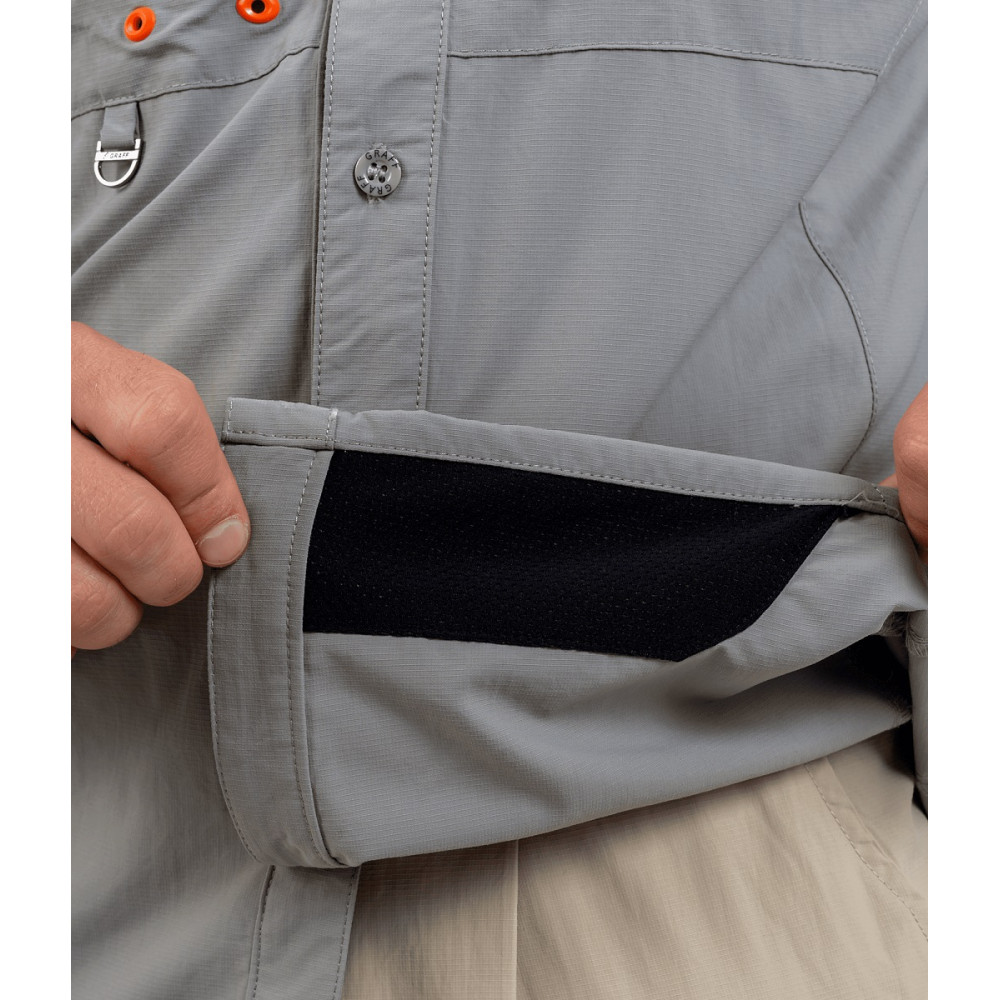 Koszula przeciwsłoneczna Graff 807-KO-CL-12 UPF50 - szara