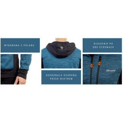 Bluza polarowa Graff 223-P-BL-9