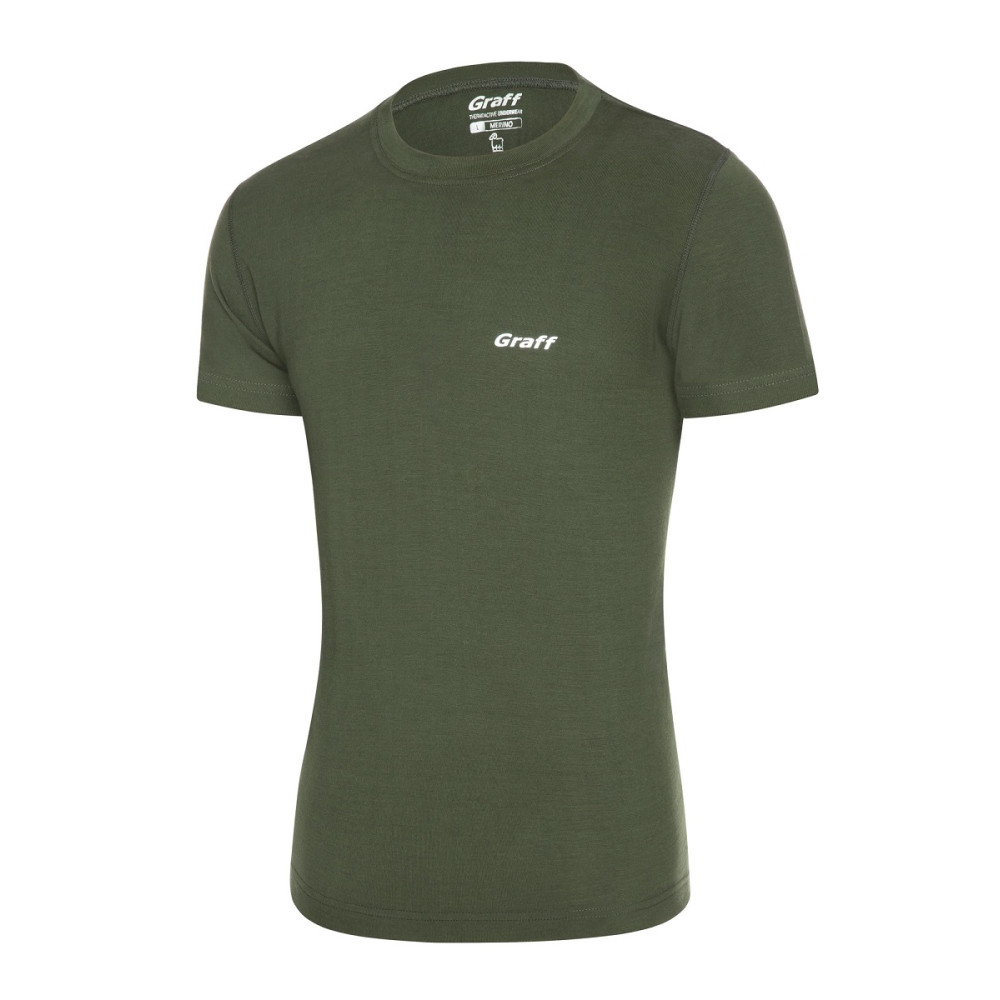 Koszulka termoaktywna z krótkim rękawem Graff Merino Warm 918