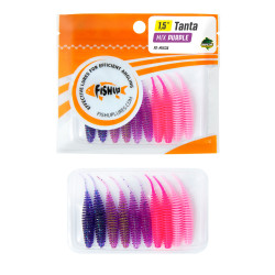 Zestaw gum FishUp Tanta 1.5" - MIX PURPLE