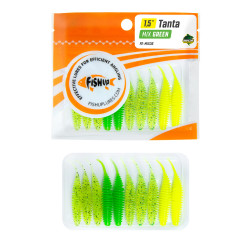 Zestaw gum FishUp Tanta 1.5" - MIX GREEN