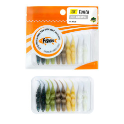 Zestaw gum FishUp Tanta 1.5" - MIX NATURAL