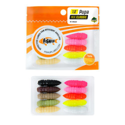 Zestaw gum FishUp Pupa 1.2" - MIX CLASSIC