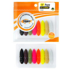 Zestaw gum FishUp Pupa 1.5" - MIX CLASSIC