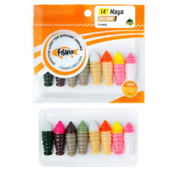 Zestaw gum FishUp Maya 1.4" - MIX DUO