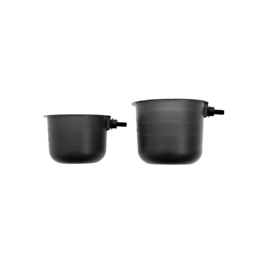 TOPP001 Kubki zanętowe Drennan Pole Pots - Black