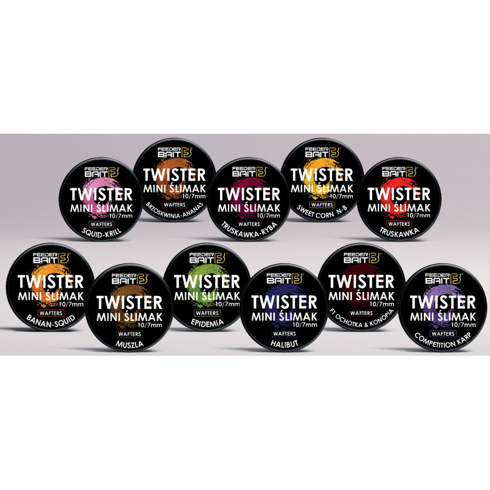 Feeder Bait Mini Ślimak Twister Wafters 10/7mm
