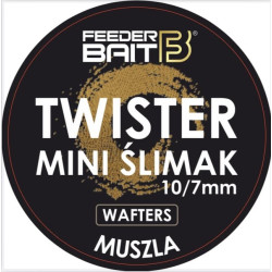 FB35-4 Feeder Bait Twister Mini Ślimak Wafters 10/7mm - Muszla