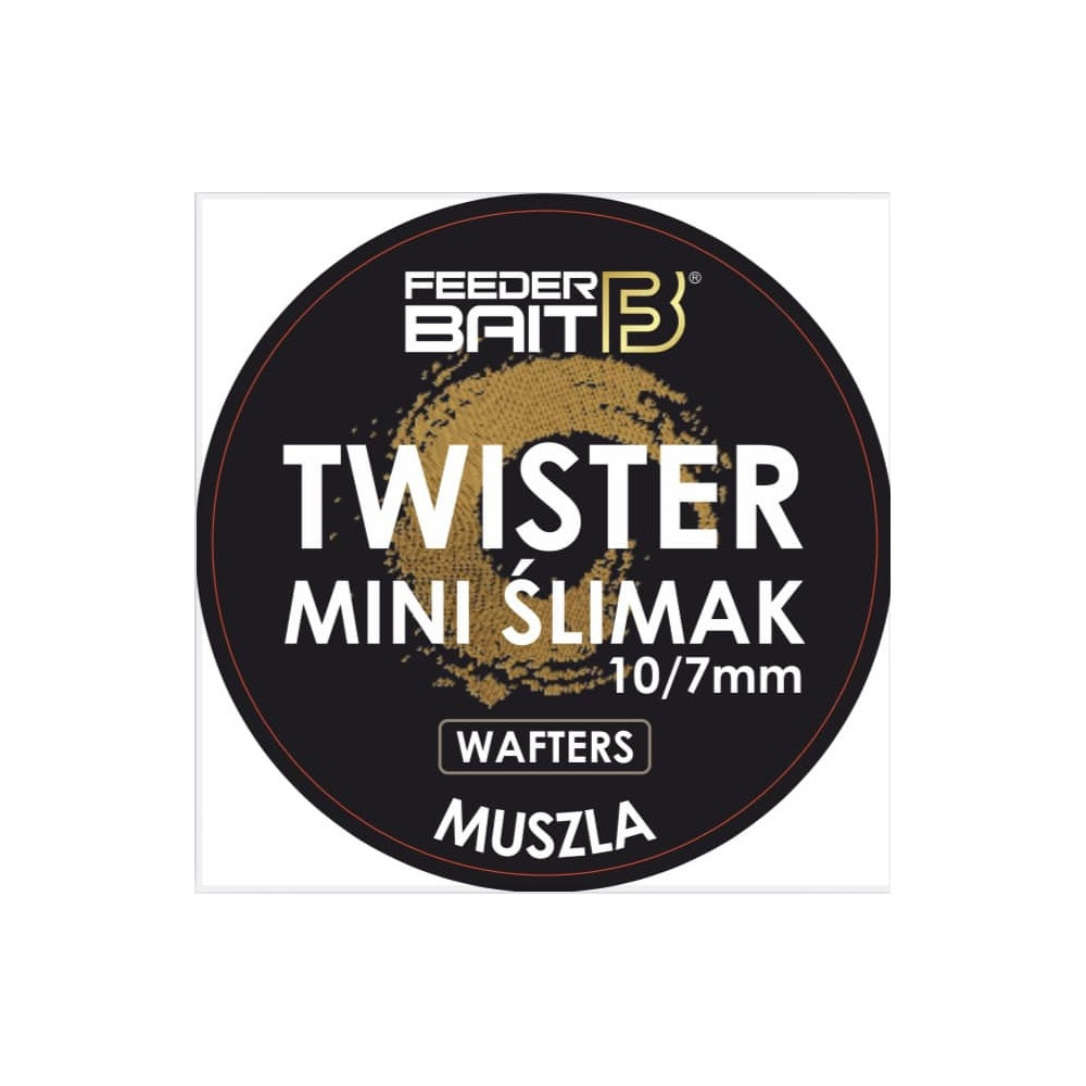 FB35-4 Feeder Bait Twister Mini Ślimak Wafters 10/7mm - Muszla